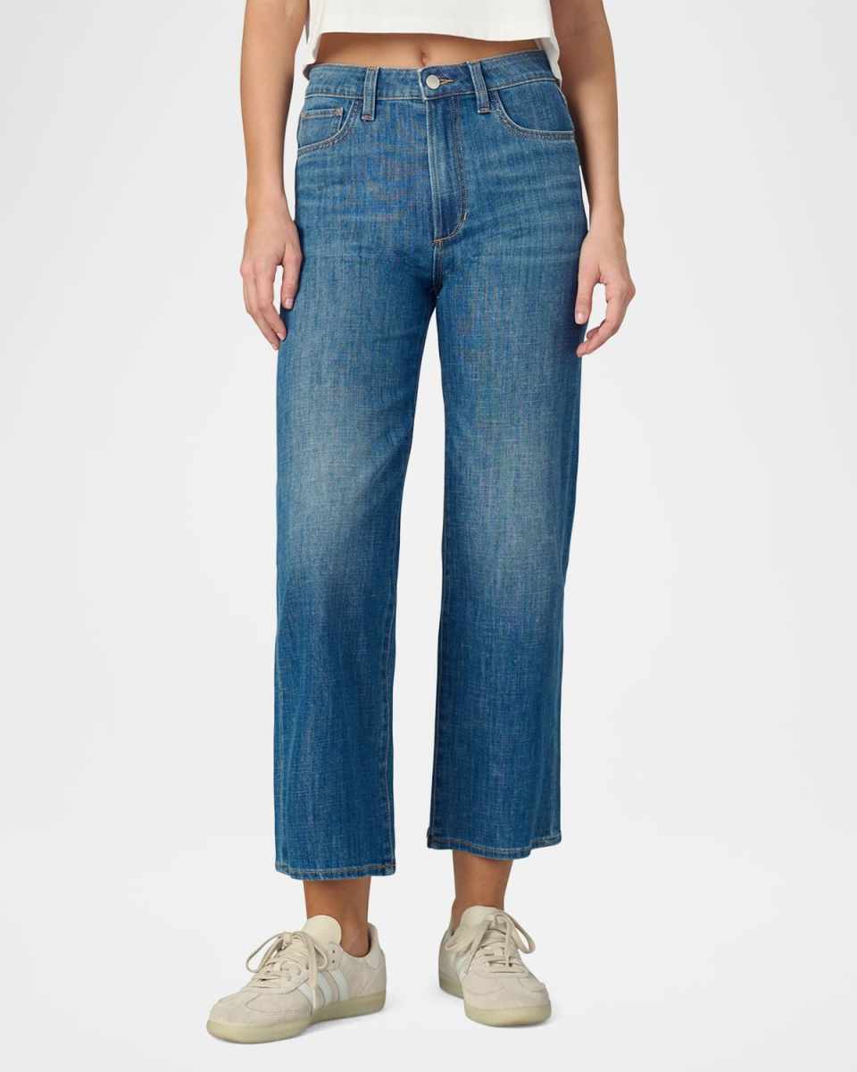 The Blake Cropped Wide-Leg Jeans
